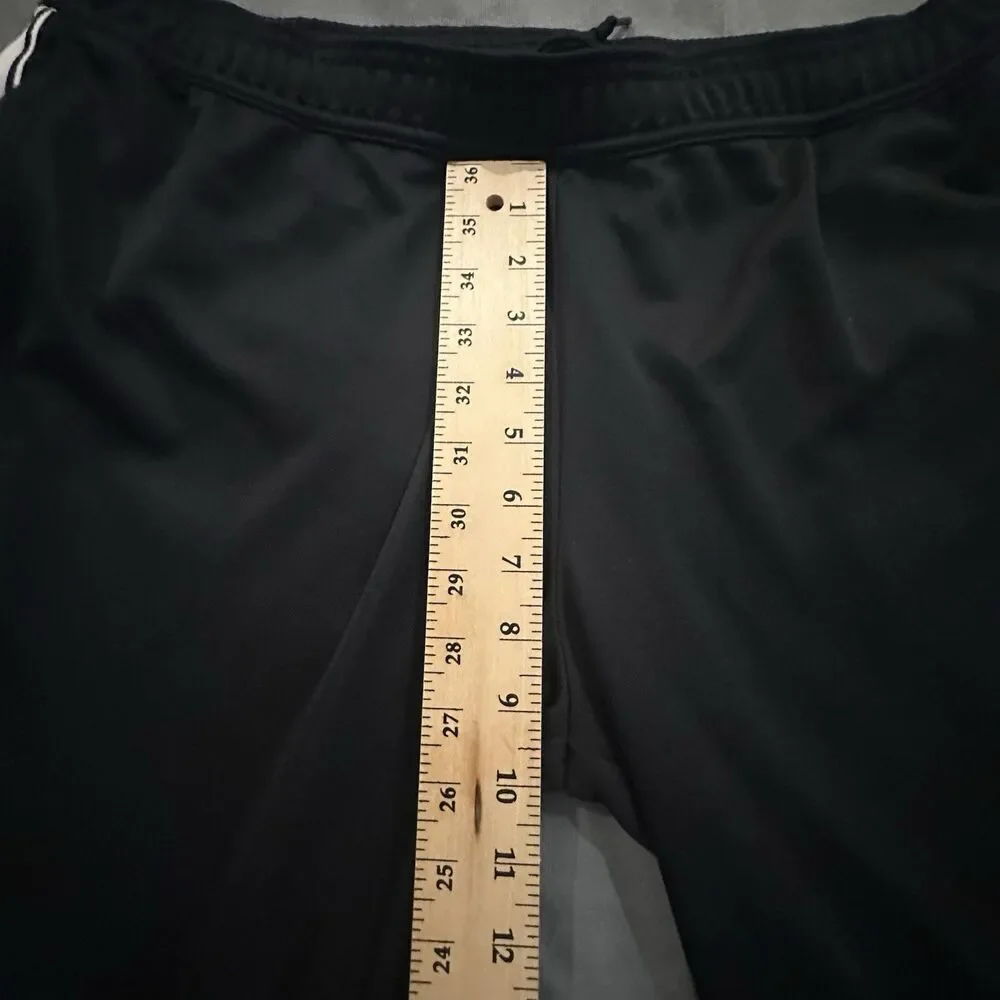 Adidas Tiro 19 Track Pants Mens XL Black Tape Stripe Climacool Soccer Zip Ankle